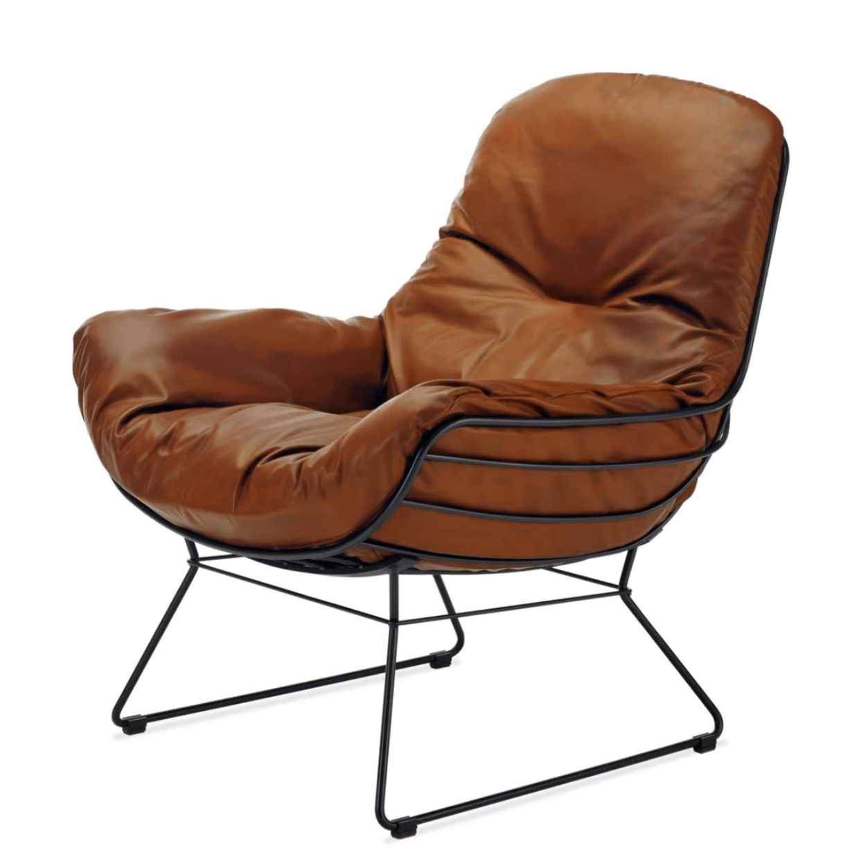 Leyasol Lounge Chair Indoor - Sahara Leder