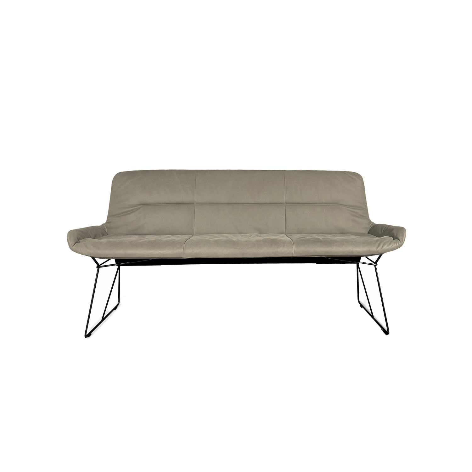 Leya Bench 140cm Stoff Muscat flanell 